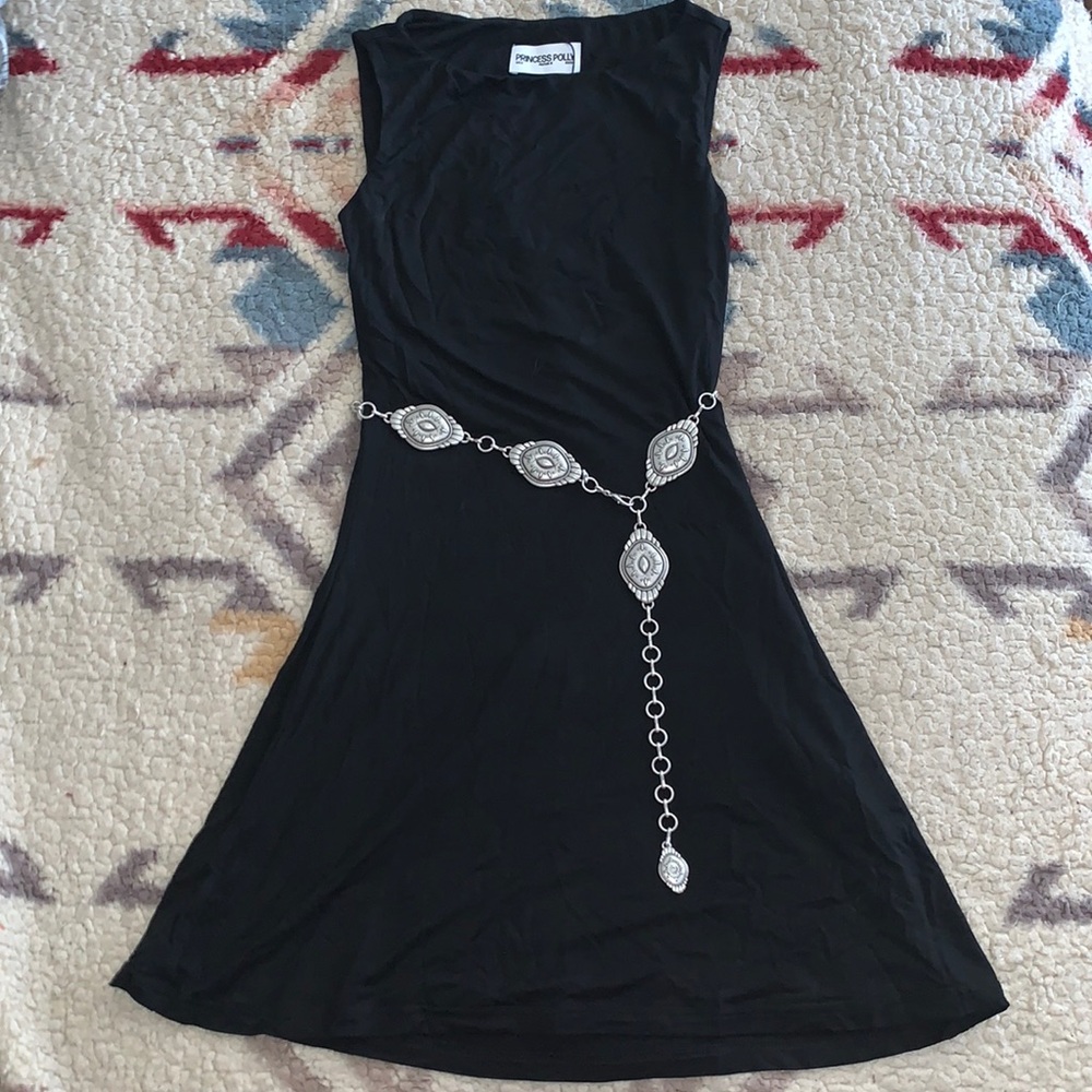 Princess Polly Black Mini Dress